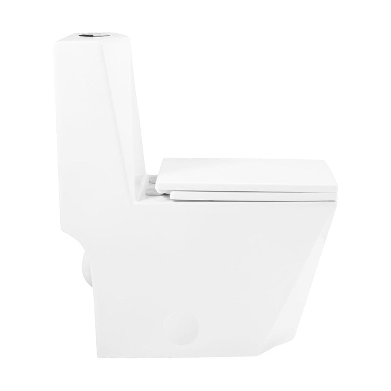 Swiss Madison Brusque One-Piece Square Toilet Dual-Flush 1.1/1.6 gpf - SM-1T290