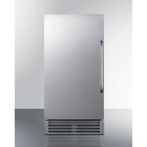 Summit Built-In 50 lb. Clear Icemaker, ADA Compliant BIM44GCSSADA