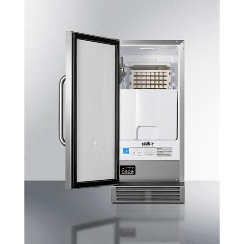 Summit Built-In 50 lb. Clear Icemaker, ADA Compliant BIM44GCSSADA