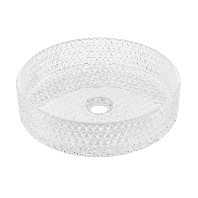 Swiss Madison Cache 15.75" Round Glass Vessel Sink - SM-VS320