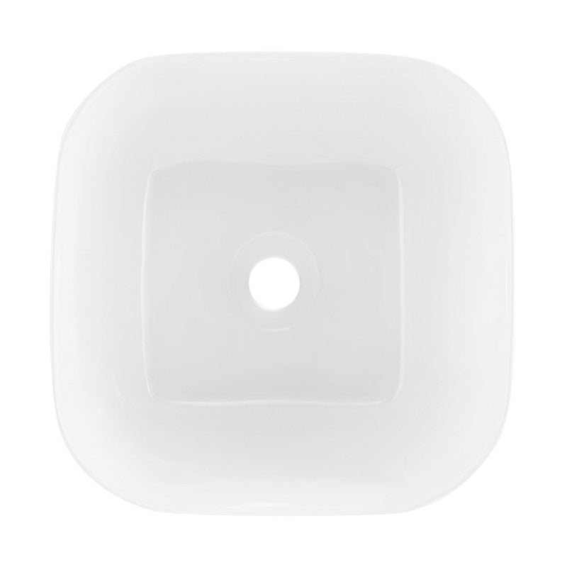 Swiss Madison Carre 14.5" Square Vessel Bathroom Sink - SM-VS225