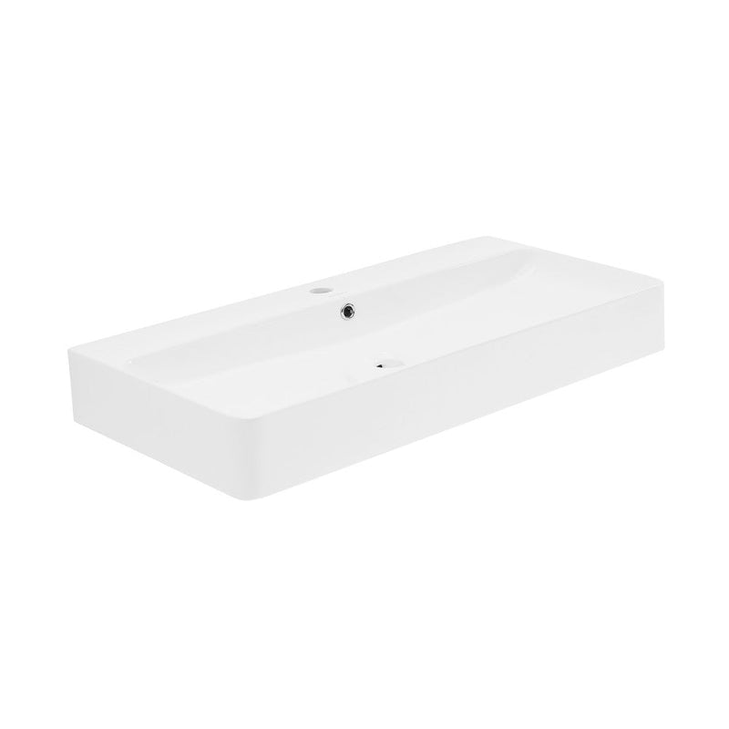 Swiss Madison Carre 36" Rectangle Wall-Mount Bathroom Sink - SM-WS334