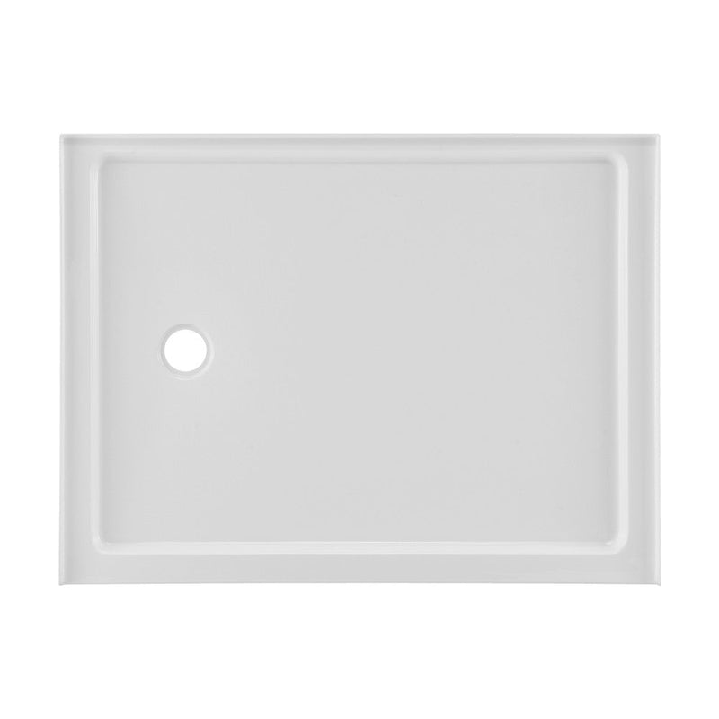 Swiss Madison Carre 48" x 36" Acrylic White, Single-Threshold, Left Drain, Shower Base - SM-SB540