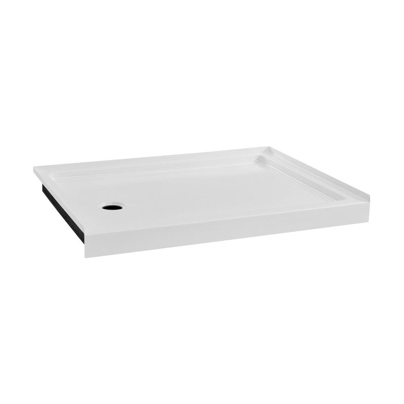 Swiss Madison Carre 48" x 36" Acrylic White, Single-Threshold, Left Drain, Shower Base - SM-SB540