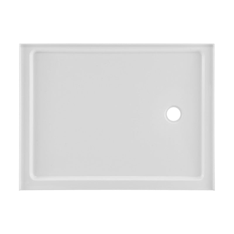 Swiss Madison Carre 48" x 36" Acrylic White, Single-Threshold, Right Drain, Shower Base - SM-SB542