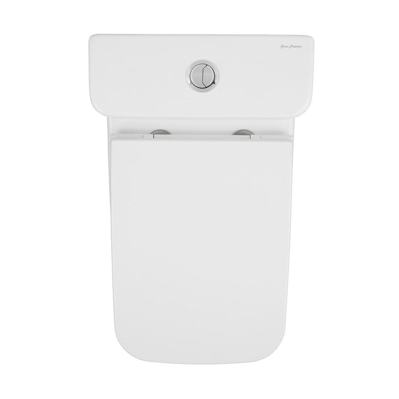 Swiss Madison Carre One-Piece Square Toilet Dual-Flush 1.1/1.6 gpf with 10" Rough-In - SM-1T276