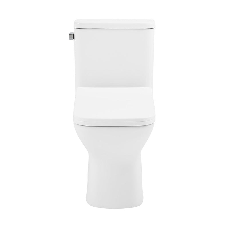 Swiss Madison Carre One-Piece Square Toilet Left Side Flush Handle Toilet 1.28 gpf - SM-1T258