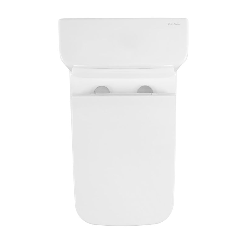 Swiss Madison Carre One-Piece Square Toilet Dual-Flush 1.1/1.6 gpf, Touchless - SM-1T264