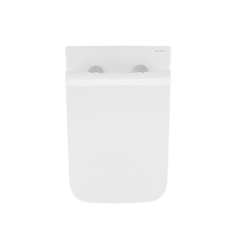 Swiss Madison Carre Wall-Hung Elongated Toilet Bowl - SM-WT455