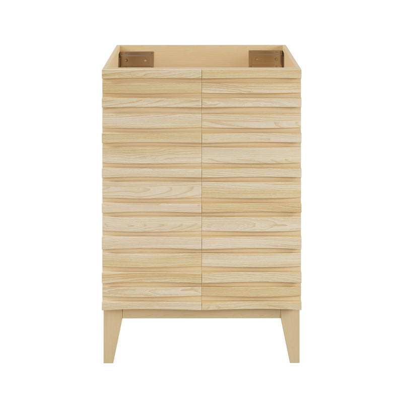 Swiss Madison Cascade 24" Bathroom Vanity in Natural Oak - Cabinet - SM-BV470-C