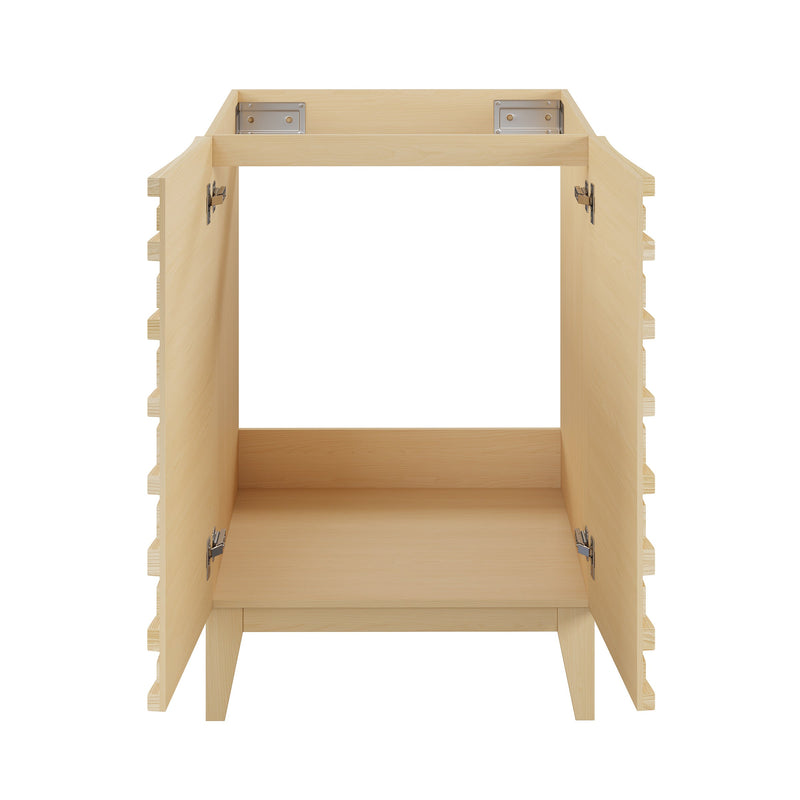 Swiss Madison Cascade 24" Bathroom Vanity in Natural Oak - Cabinet - SM-BV470-C