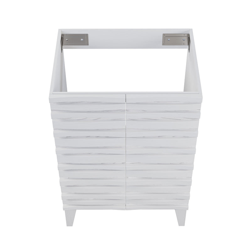 Swiss Madison Cascade 24'' Bathroom Vanity in White - Cabinet - SM-BV470W-C