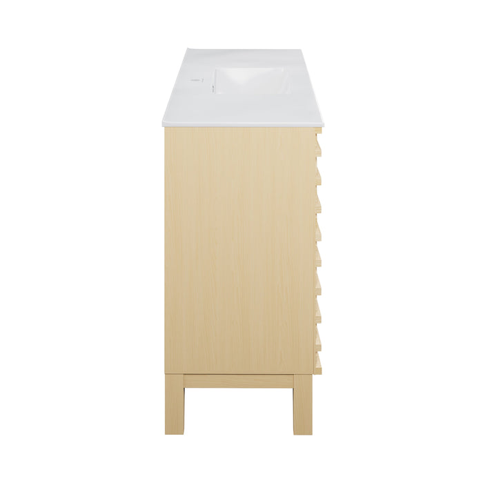 Swiss Madison Cascade 48'' Bathroom Vanity in Natural Oak - SM-BV557