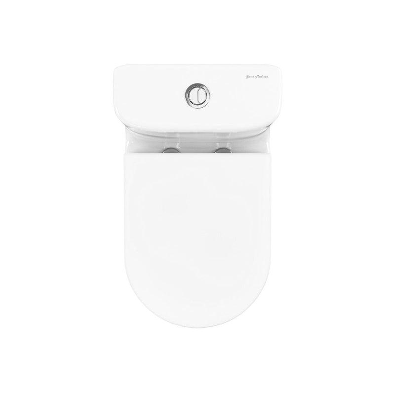 Swiss Madison Cascade One-Piece Compact Toilet Dual-Flush 1.1/1.6 gpf - SM-1T300