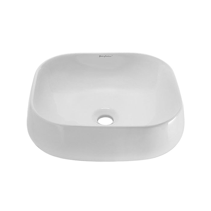 Swiss Madison Chateau 18 Square Ceramic Vessel Sink - SM-VS273