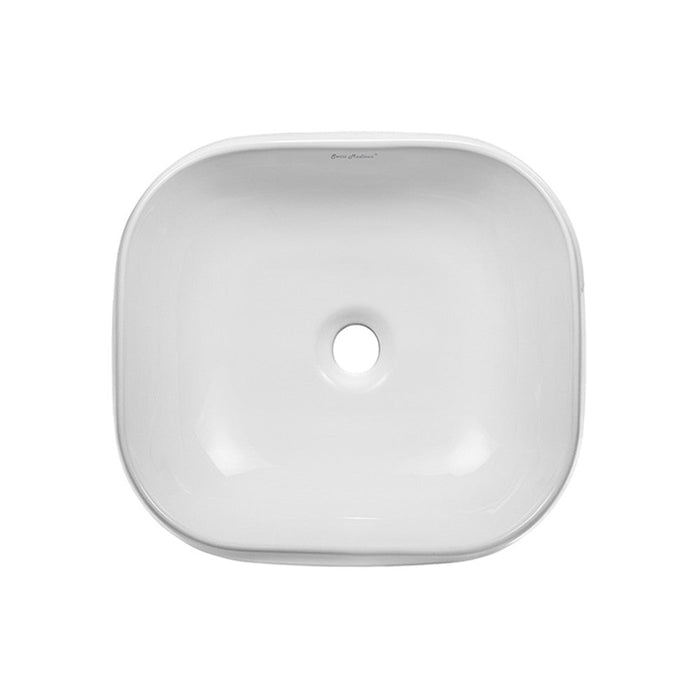 Swiss Madison Chateau 18 Square Ceramic Vessel Sink - SM-VS273