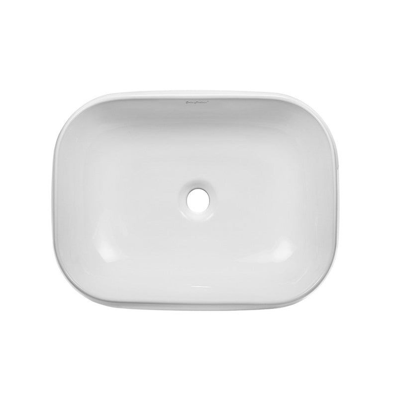 Swiss Madison Chateau 22 Square Ceramic Vessel Sink - SM-VS274