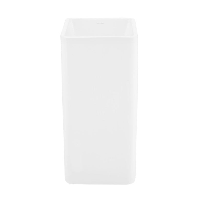 Swiss Madison Claire One-Piece Pedestal Sink - SM-PS315