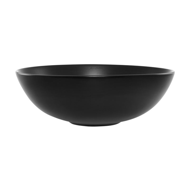 Swiss Madison Classe 16 Color Ceramic Sink in Matte Black - SM-VS241