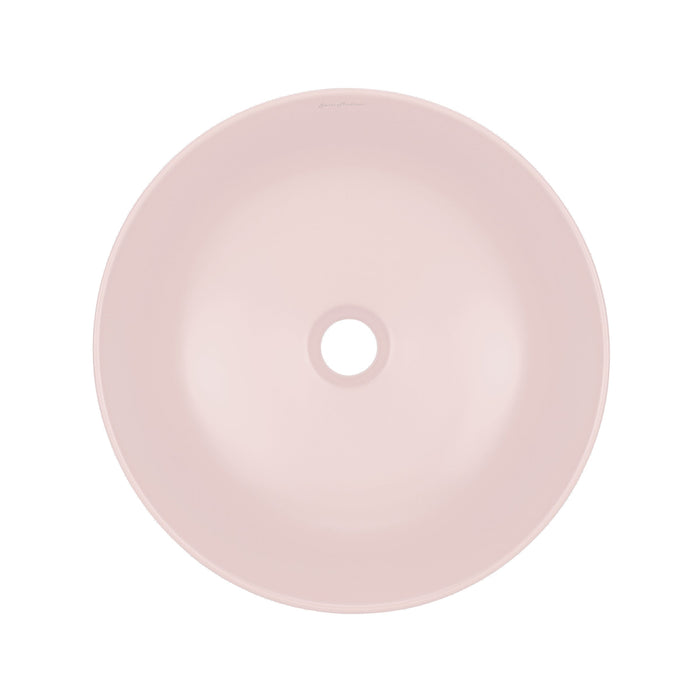 Swiss Madison Classe 16 Color Ceramic Sink in Matte Pink - SM-VS244