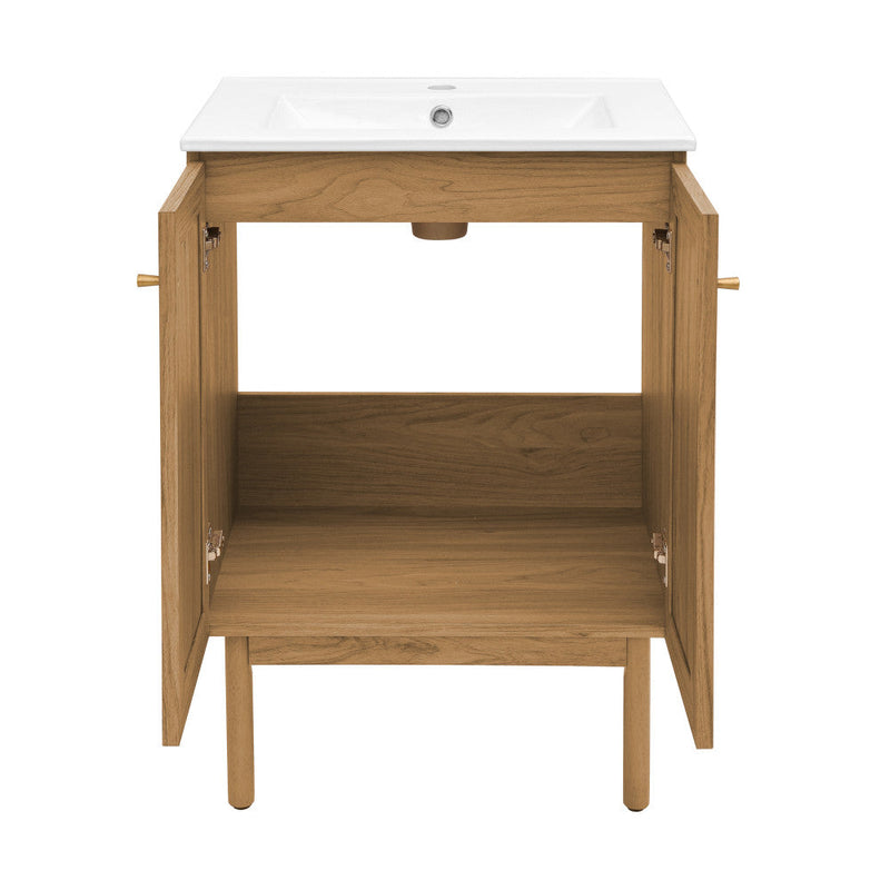 Swiss Madison Classe 24" Bathroom Vanity in Oak - SM-BV662