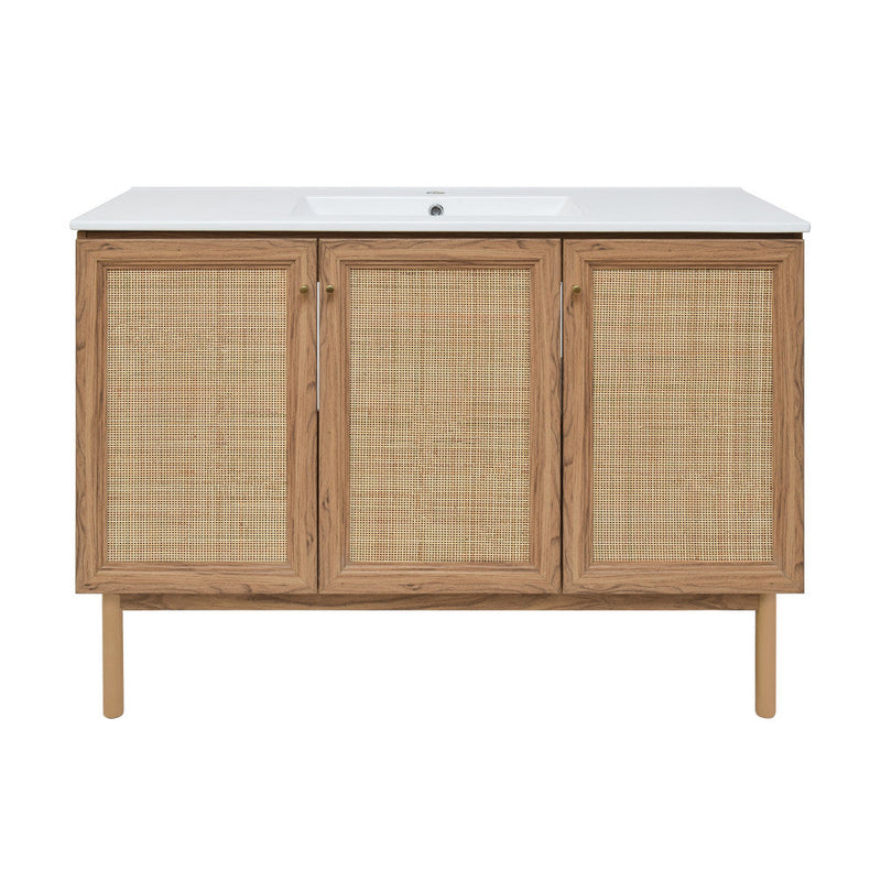 Swiss Madison Classe 48" Bathroom Vanity in Oak - SM-BV665