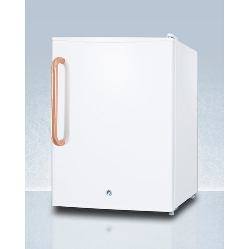 Summit Compact All-Freezer with Antimicrobial Pure Copper Handle FS30LTBC