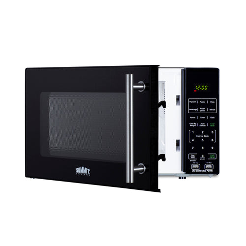 Summit Compact Microwave with USB Ports and Allocator SM903BSA1