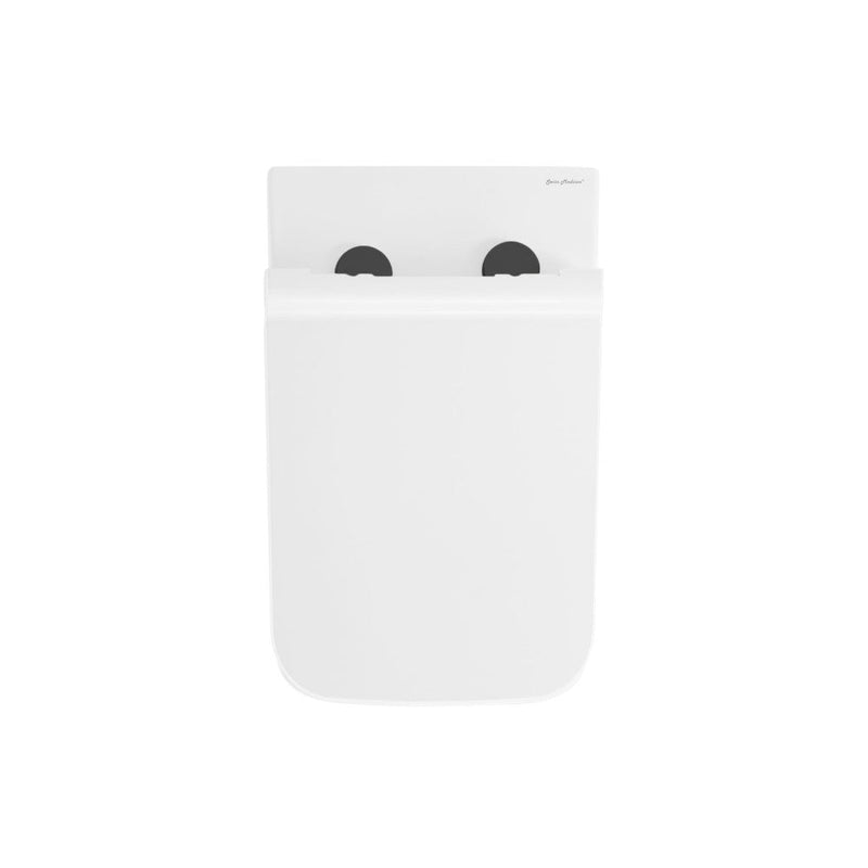 Swiss Madison Concorde Wall hung Toilet Bowl, Black Hardware - SM-WT442HB