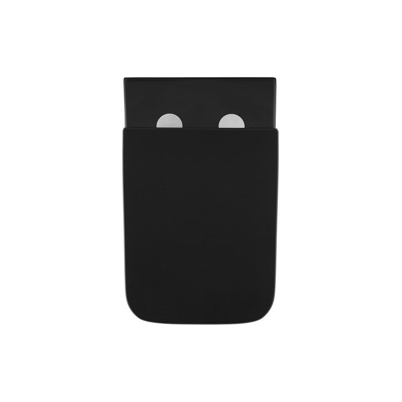 Swiss Madison Concorde Wall Hung Toilet Bowl, Matte Black - SM-WT442MB