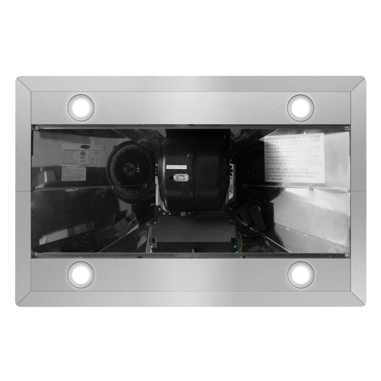 Cosmo 36" Stainless Steel Island Range Hood with Digital Touch Controls and Dishwasher Safe Permanent Filters COS-63ISS90