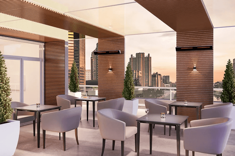 Dimplex - DIR Series Indoor / Outdoor Infrared Heater - 3000W - DIR30A10GR