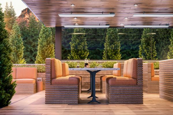 Dimplex - DLW Series Outdoor / Indoor Radiant Heater (White - 1500W / 120V) - DLW1500W12