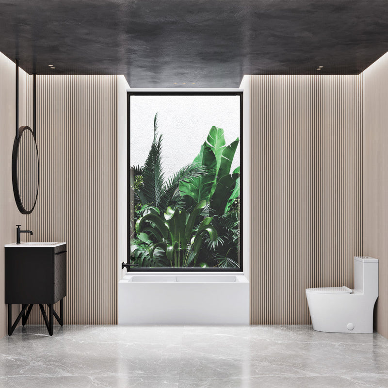 Swiss Madison Dreux High Efficiency One-Piece Elongated Toilet with 0.8 GPF Water Saving Patented Technology - SM-1T180