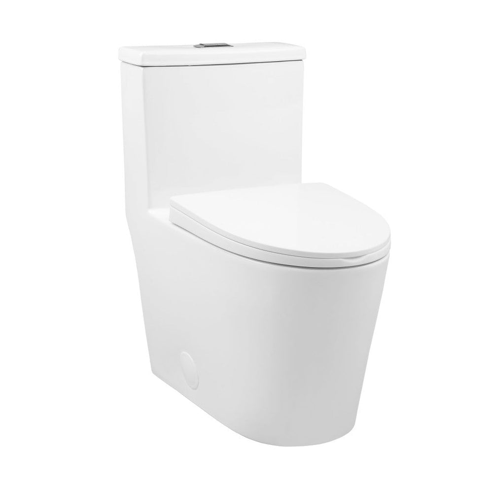 Modern Square Toilet Swiss Madison Carré One-Piece Elongated Toilet Modern Square Toilet Swiss Madison Carré One-Piece Elongated Toilet