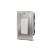 Infratech - Single On/Off Wall Plate Switch And Gang Box 14-4400 (Single - In-Wall) - 14 4400 - IMG1