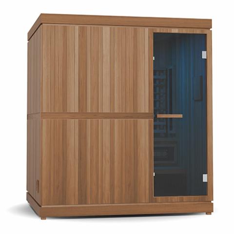 Finnmark FD-5 Trinity XL Infrared & Steam Sauna Combo - 75"W x 64"D x 83"H FD-KN005
