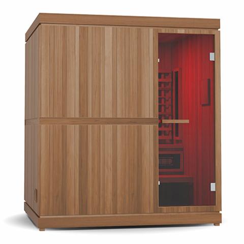 Finnmark FD-5 Trinity XL Infrared & Steam Sauna Combo - 75"W x 64"D x 83"H FD-KN005