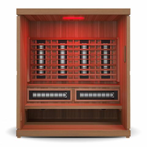 Finnmark FD-5 Trinity XL Infrared & Steam Sauna Combo - 75"W x 64"D x 83"H FD-KN005