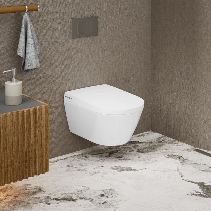 Swiss Madison Hugo Smart Wall-Hung Toilet with Bidet Bundle - SM-STK0804PS