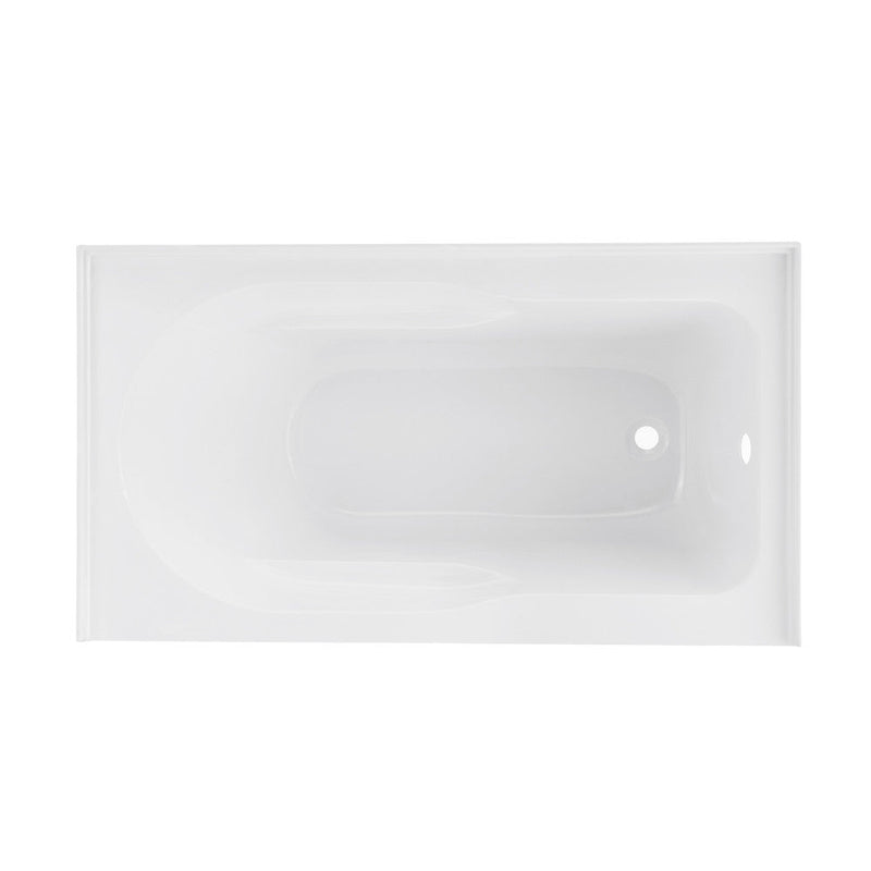 Swiss Madison Ivy 48'' x 32" Bathtub with Apron Right Hand Drain in White - SM-AB523