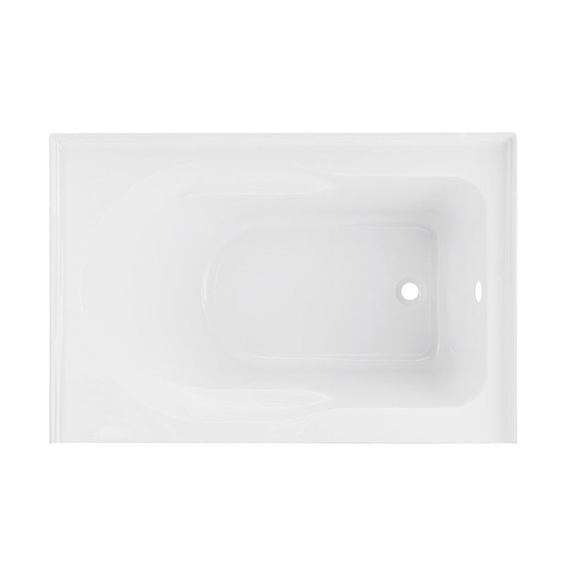 Swiss Madison Ivy 54'' x 30" Bathtub with Apron Right Hand Drain in White - SM-AB521