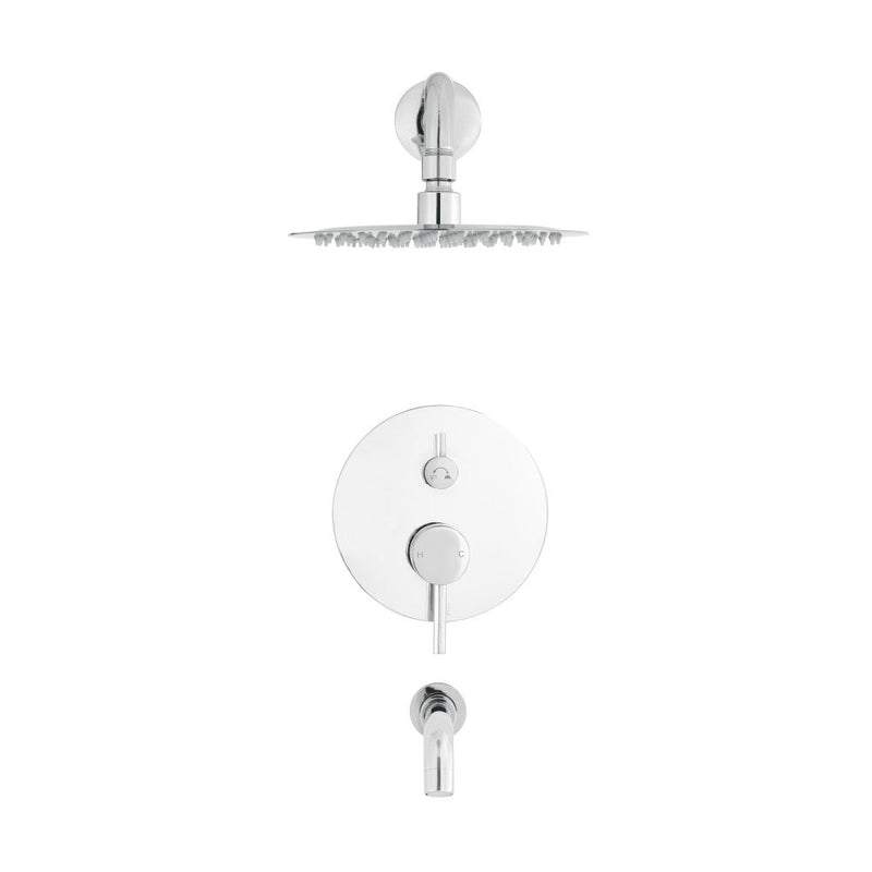 Swiss Madison Ivy Single-Handle 1-Spray Tub and Shower Faucet in Chrome (Valve Included) - SM-STF00C