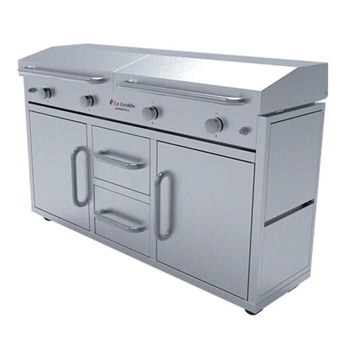 Le Griddle Grand Texan Freestanding Dual Fuel Gas Griddle