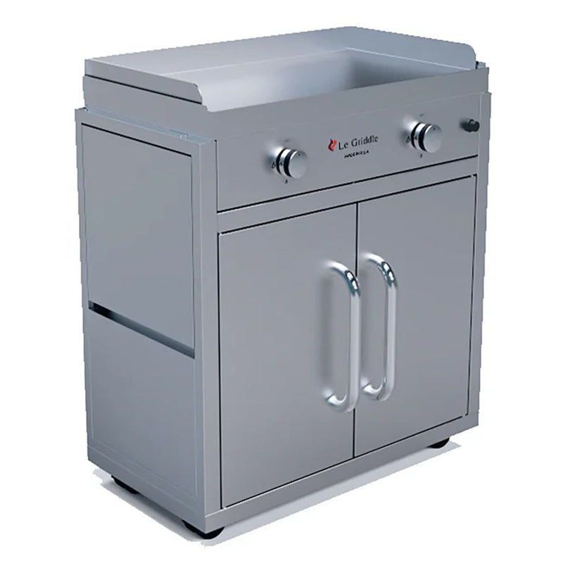 Le Griddle Ranch Hand Freestanding Dual Fuel Gas Griddle GFE75-GFCART75