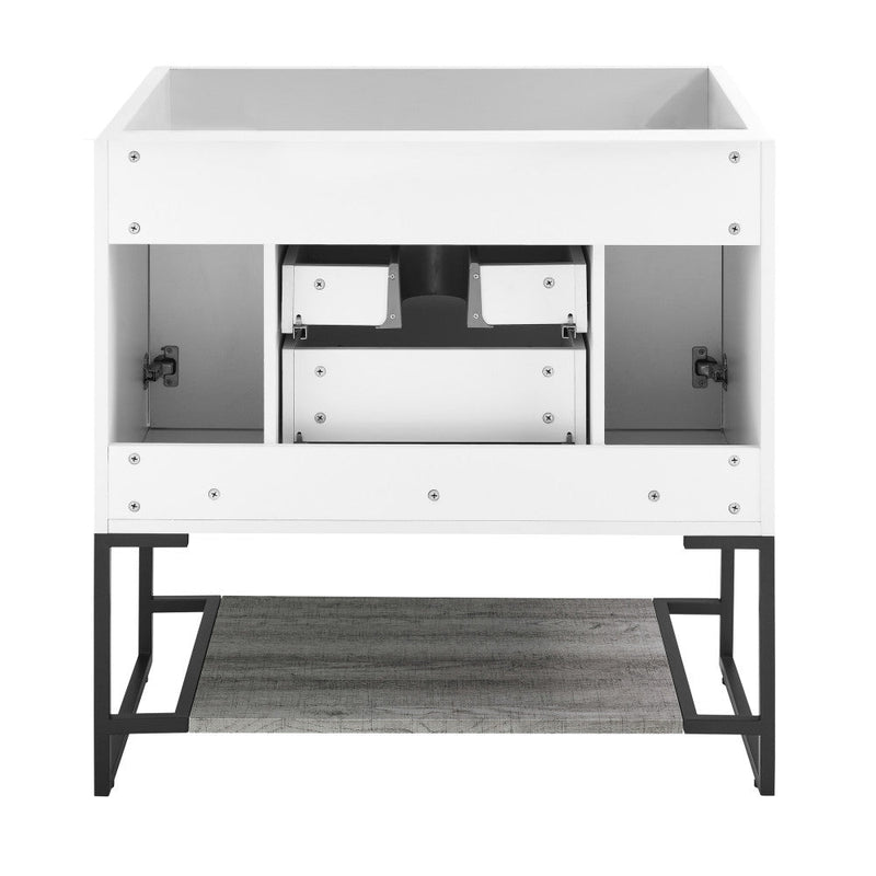 Swiss Madison Marseille 36" Bathroom Vanity in Oak - Cabinet Only - SM-BV143-C