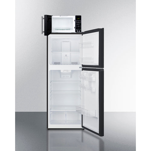 Summit Microwave/Refrigerator-Freezer Combination with Allocator MRF1087BA
