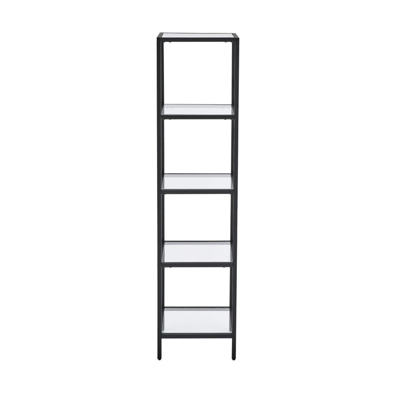 Swiss Madison Pierre 16"x65"x14" Freestanding Linen Cabinet in Matte Black - SM-BC51MB