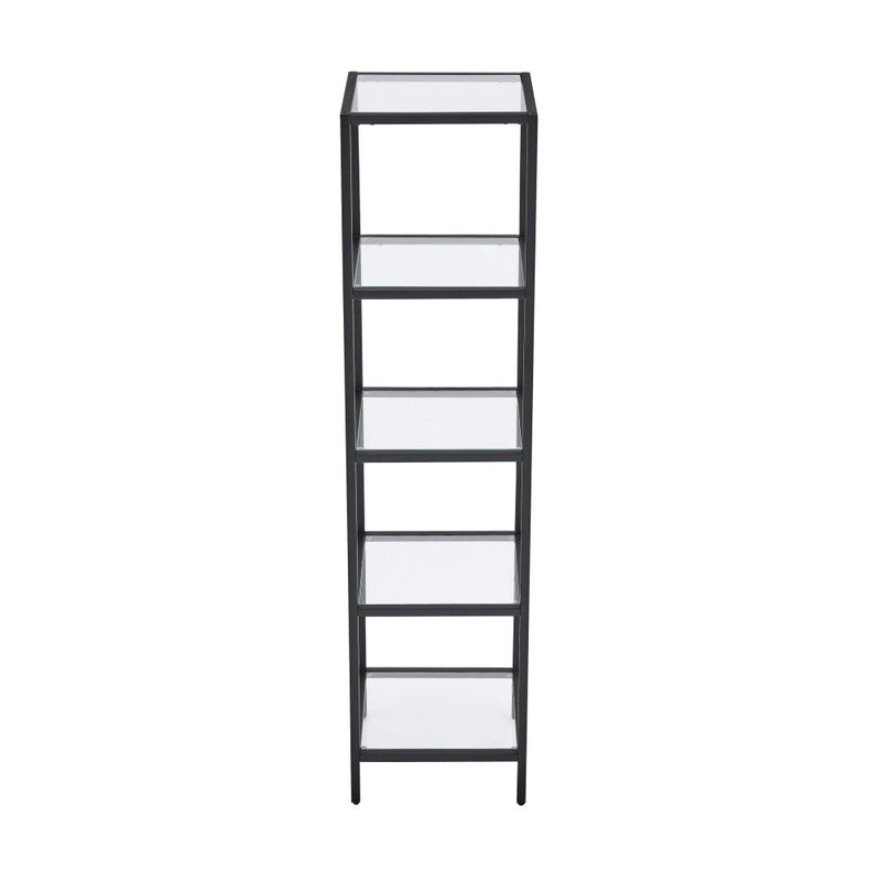 Swiss Madison Pierre 16"x65"x14" Freestanding Linen Cabinet in Matte Black - SM-BC51MB