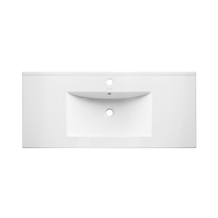 Swiss Madison Pierre 36 Single, Open Shelf, Gold Metal Frame Bathroom Vanity - SM-BV553G